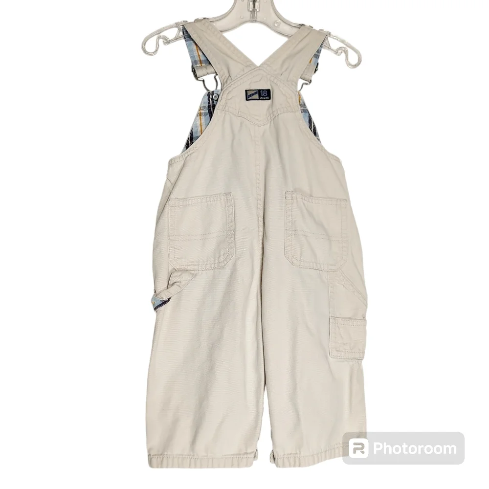 Off White Childrens Place Toddler Overalls